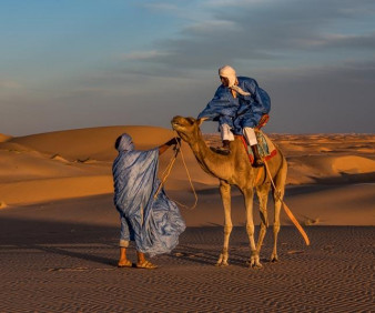 camel trekking tours to Mauritania