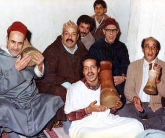 Hmadcha Sufi drummers in Morocco