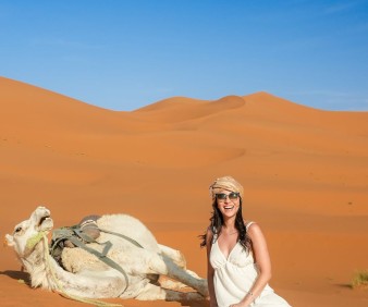 Erg Chebbi dunes in Morocco