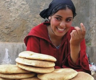 Moroccan lady