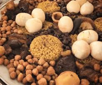 Jewish Moroccan traditional cuisine